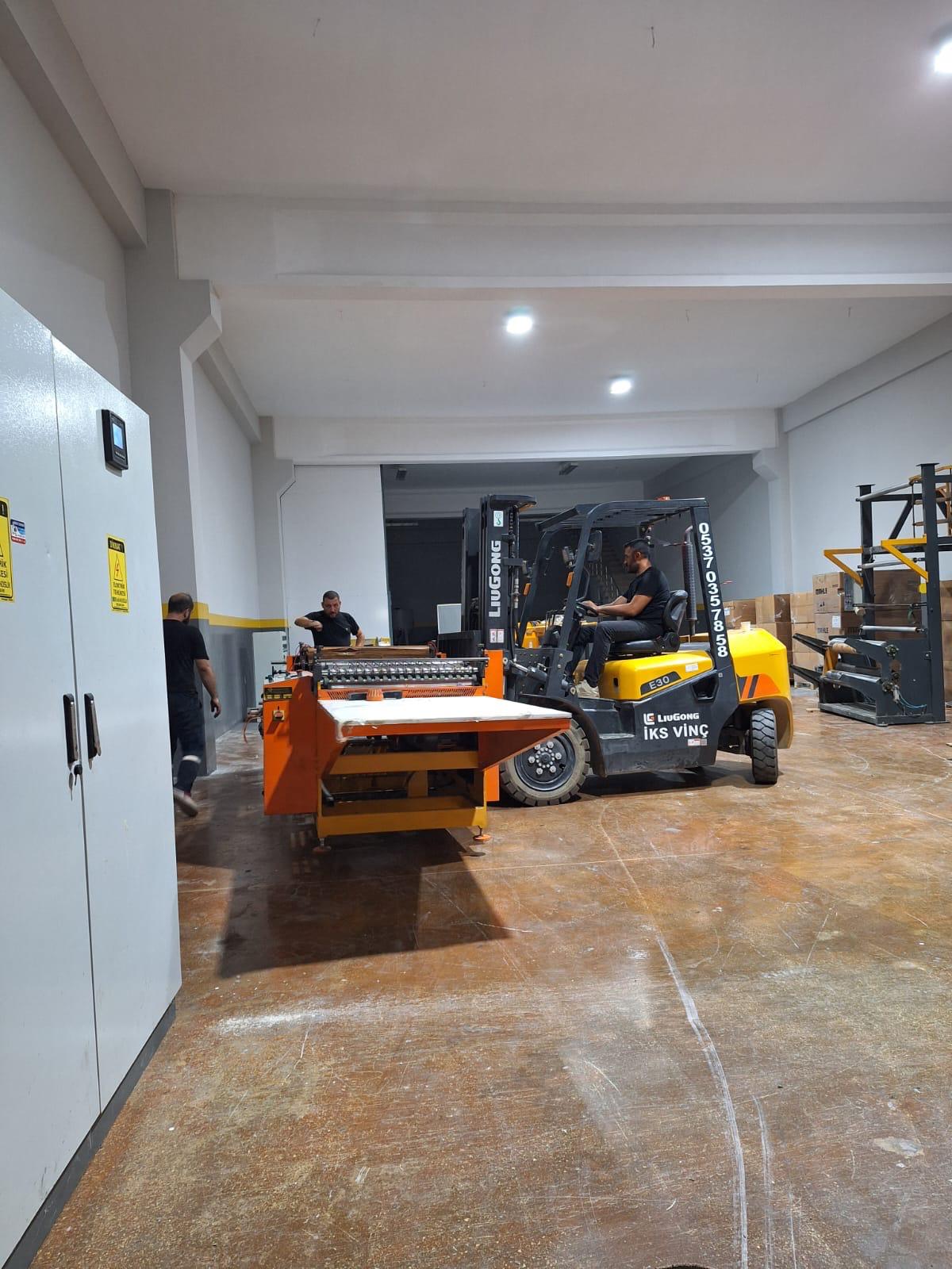 Fabrika Montaj Projelerinde Vinç Kullanımı